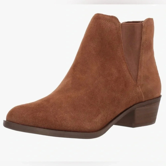 Kensie Women’s Garry Western Style Suede Leather Bootie Size 7 - Picture 1 of 11